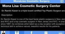 Monalisa Cosmetic Surgery iPhone & Android App